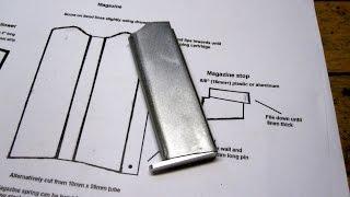 DIY Sheet Metal Self-Loading Pistol ... Episode I (the magazine)