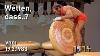 "Wetten, dass..?" vom 19.2.1983