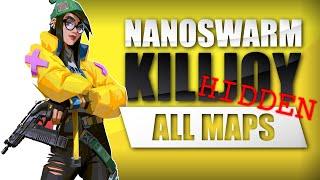 Hidden Killjoy Nanoswarm Spots for ALL MAPS | Valorant