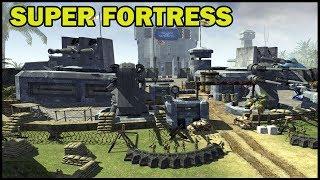 Brutal Battle Droid SUPER FORTRESS Defense -  Men of War: Star Wars Mod Battle Simulator