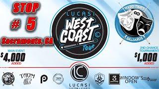 $4,000 Added Lucasi WCT Stop #5 | HARD TIMES BILLIARDS - Sacramento, CA | 80 Players