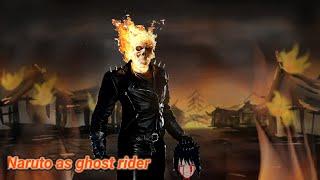 Naruto friendls react to Naruto as Ghost rider part 2/2