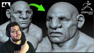 ZBrush Tutorial - How to Open Character Mouth