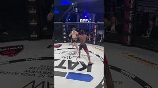 10 Seconds. 1 Head Kick. LIGHTS OUT! 