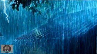 SONIDO de LLUVIA intensa RELAJANTE con TRUENOS. Dormirás en minutos.