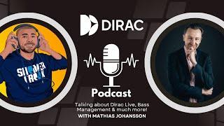 Dirac Live Bass Control Q&A with Mathias Johansson, Chief Product Officer at Dirac