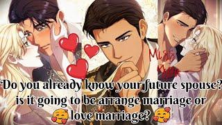 kya aapke future spouse aur aap ek dusre ko jante ho? apki love marriage hogi ya aarange?️