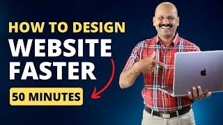 How To Design a Website In Minutes | Wordpress Website Design (no Coding Required)!