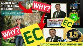 WHY EMPOWERED CONSUMERISM (EC)? GRAABEEE KA - POOWEERRR! MALAKAS!