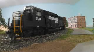 Finger Lakes Railway run-by