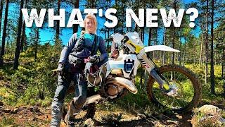 Husqvarna 2024 two stroke enduro bikes ridden, reviewed and tested - TE 150 250 300