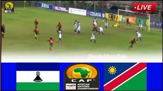 LIVE - Lesotho vs Namibia • Live Stream African Nations Championship Qualifications Analysis Match.