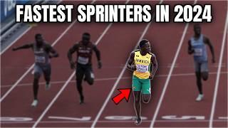 Top 10 Fastest Sprinters in 2024 | World's Fastest 100m Sprinters