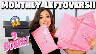 How do I have THIS MANY BOXES?!? Monthly Leftover Unboxings!