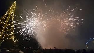 Talfeuerwerk Abschluss Feuerwerk