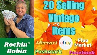 Top 20 Best Vintage Items That You Can Sell On eBay #ebayresellers #ebaytips