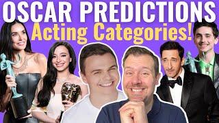 Final Oscar Predictions 2025 | Acting Categories!