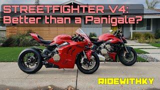 Let's talk STREETFIGHTER V4 (From a Panigale V2 and V4 Owner) | Is it the "practical" PANIGALE?