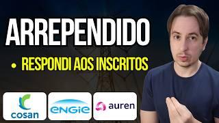 Arrepedimento, Desconfiança, Csan3, IPO, Aure3, Egie3 ...