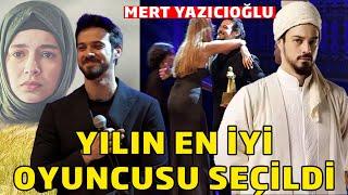 Mert Yazıcıoğlu En İyi Oyuncu Kızıl Goncalar En İyi Dizi Seçildi.Özcan Deniz ve Özgü Namal Katılmadı