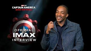 Captain America: Brave New World | Official IMAX® Interview | Filmed for IMAX®