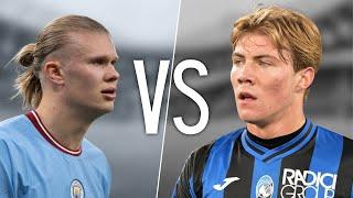 Erling Haaland VS Rasmus Hojlund - Who Is Better? - Crazy Goals Skills & Dribbles - 2023 - HD