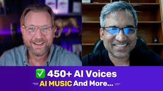 450+ AI Voices, AI Music & More!