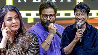 Aishwarya Rai's Captivating Response to Sandeep Reddy Vanga & S J Suryah's Sensational Speeches