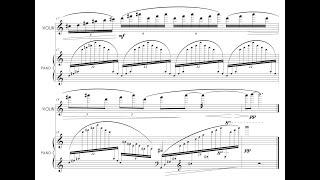 George N. Gianopoulos - City Vignettes for Violin and Piano, Op. 29d (2016) [Score-Video]