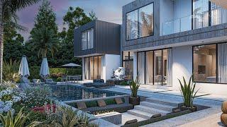 Luxury Modern House Design | 4 Bedroom | 380 sqm.