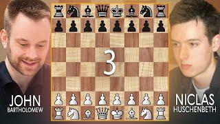 Blitz Match #3 vs. GM Niclas Huschenbeth [Dual Commentary]