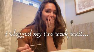 I VLOGGED MY TWO-WEEK WAIT | early pregnancy symptoms with baby #2