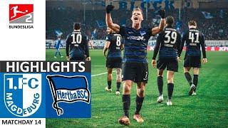 1. FC Magdeburg 1-3 Hertha BSC | Highlights | 2. Bundesliga 2024-2025