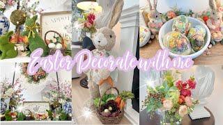 2024 EASTER DECORATE WITH ME // DINNER: LEEK & MUSHROOM SOUP