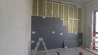 Do-it-yourself soundproofing of the wall in the apartment. All stages. Frame option