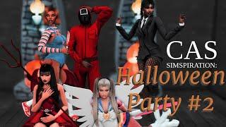 Sims 4 CAS Simspiration Series: Halloween Party Part 2
