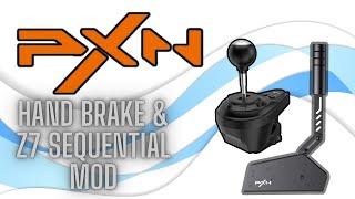 Unboxing the HB-S handbrake and Z7 sequential mod for the PXN V12 Lite. #gaming #simracing