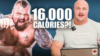 Critiquing Eddie Hall's Strongman Diet