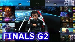 TSM vs Cloud 9 | Game 2 Grand Finals S6 NA LCS Summer 2016 PlayOffs | TSM vs C9 G2 1080p