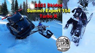 First ride on 2023 Skidoo Gen 5 Summit Expert 154 Turbo R, and Polaris 850 Matryx Chaos Slash 146