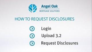 How To Request Disclosures