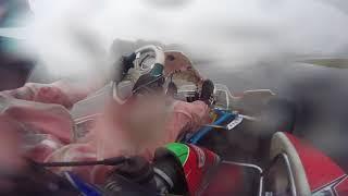 Clay Pigeon (wet) in a Junior Rotax (12/3/2018) - Will Egby Racing