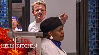 Chef is Convinced Gordon Ramsay's Sabotaging Her | Hell's Kitchen Full Service