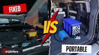 Fixed Dual Battery Systems vs. Portable Power: Which Suits Your Adventure?