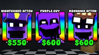 MECHANIC AFTON CZY WARTO? - SPRAWDZAM WSZYSTKIE 3 STARTERY w FNAF TOWER DEFENSE ROBLOX