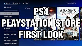 PS4 - PlayStation Store First Look