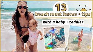 ️ BABY BEACH ESSENTIALS For Families With A Toddler Too [BEST BEACH TIPS] 