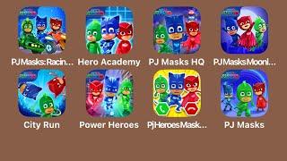 PJ Masks | Racing Heroes+PJ Masks | Hero Academy+PJ Masks | HQ+PJ Masks | Moonlight Heroes