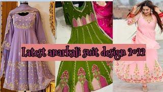 latest anarkali suit design 2022/anarkali suit design 2022/anarkali suit/suit design/frock suit