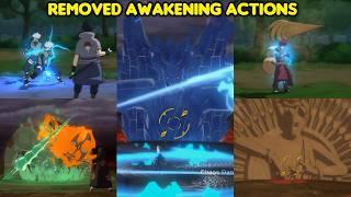 All Removed Awakening Actions-Naruto Storm Connections (All Unused Awakening Actions In Storm)